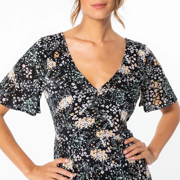 NWT LoveStitch | Quinley Floral Maxi Dress – Size L - Picture 3 of 14